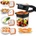 Grater5in1 Компактно кухненско ренде 5 в 1, с 3 приставки и капак - Grater5in1