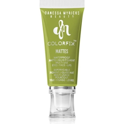 Danessa Myricks Beauty Colorfix Mattes multifunkční líčidlo pro oči rty a tvář Matcha 10 ml