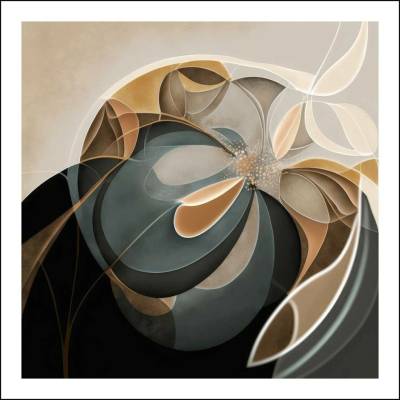 Fractal Elegance 1 deska 70x70