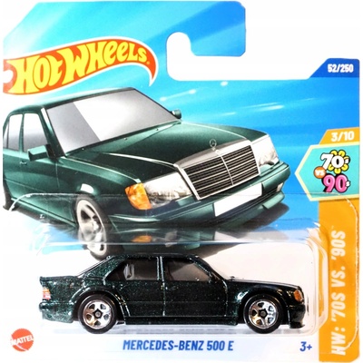 Mattel Hot Wheels MERCEDES-BENZ 500 E ZELENÝ