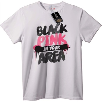 NOONEBRAND Тениска Black Pink - L, White
