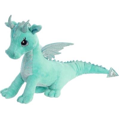 Tea Toys Плюшен дракон Tea, 30 см, Тюркоаз