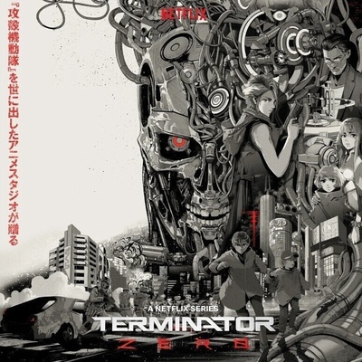 Original Soundtrack - Terminator Zero (Limited Edition) (Clear & Black Splatter Coloured) (LP) (0843563186053)