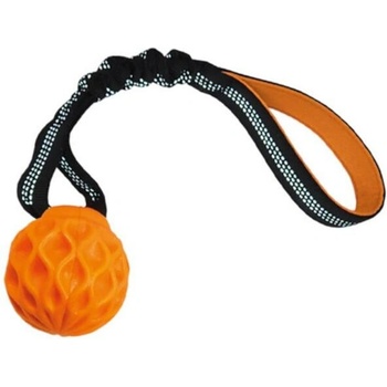 Nobby plávajúca loptička s povrazom 37 cm oranžová