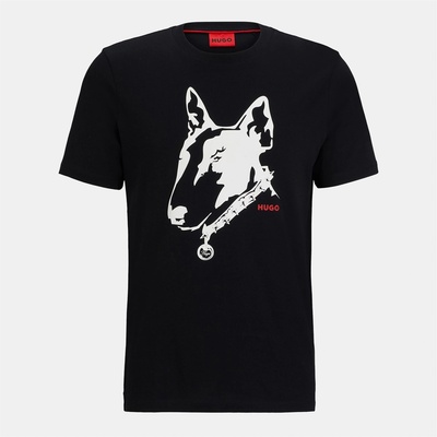 Hugo Тениска Hugo Dammock Short Sleeve T-Shirt - Black 001