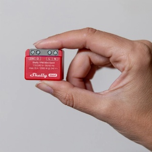 Shelly Смарт измервателно реле Shelly 1PM Mini Gen4, Wi-Fi, Zigbee, Matter