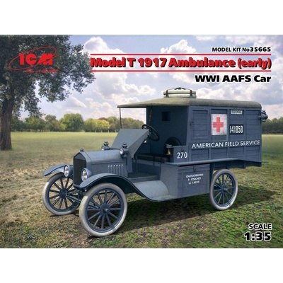 ICM Model T 1917 Ambulance AAFS 1:35