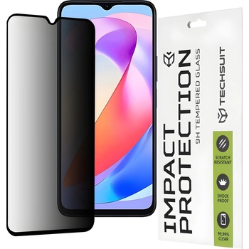 Techsuit защитно Anti-Spy стъкло за Honor X6b - Черен KP33209 (33209)