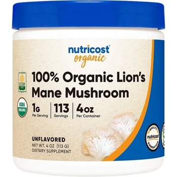 Nutricost Organic Lion's Mane Mushroom Powder [113 грама]