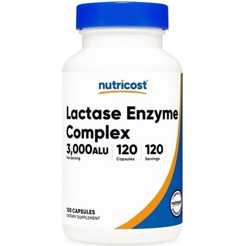 Nutricost Lactase Enzyme Complex, 120 капсули, Nutricost (93457 (159101) NC)