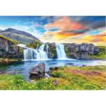 Dino - Puzzle Icelandic waterfall - 500 piese