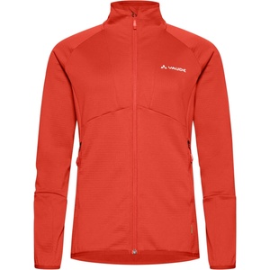 Vaude Дамско поларено яке Vaude Women's Monviso Fleece Full Zip Jacket II Fleece jacket - Glowing Red - размер 36 (EU) (105-4121-1312)