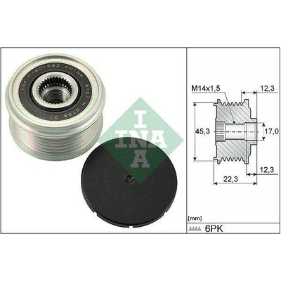 Předstihová spojka Schaeffler INA 535 0291 10