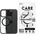 Panzer Гръб CARE by PanzerGlass за iPhone 16 Pro, Flagship Case Urban Combat Black Frame and MagSafe