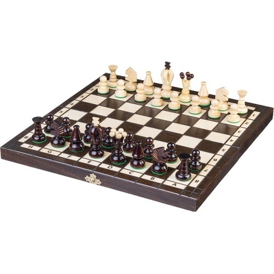 Drevený kráľovský šach Classic