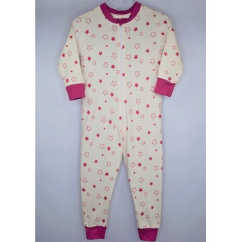 Dievčenské overal bílá