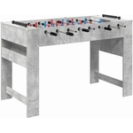  Маса за футбол Бетонно Сиво 125 x 60, 5 x 80 см