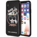 Púzdro Karl Lagerfeld Karl Sailor TPU Case iPhone X čierne