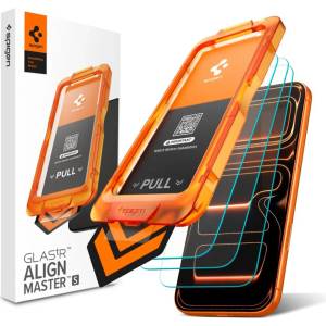 Spigen alm glas. tr slim 3-pack iphone 17 pro ПРОЗРАЧНО (agl10103)