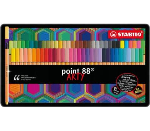 Stabilo point 88 Arty 66 ks
