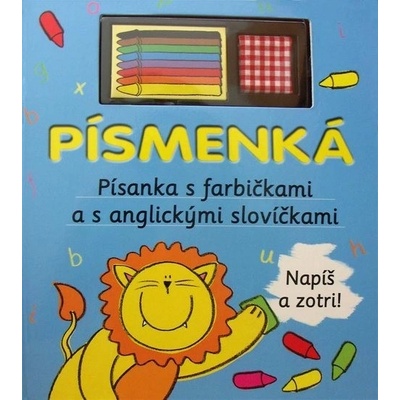Písmenká - Písanka s farbičkami a s anglickými slovíčkami