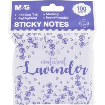 M&G Самоз лист M&G Lavender 76x76mm 100л (1901290-45-70195-AS33V129)