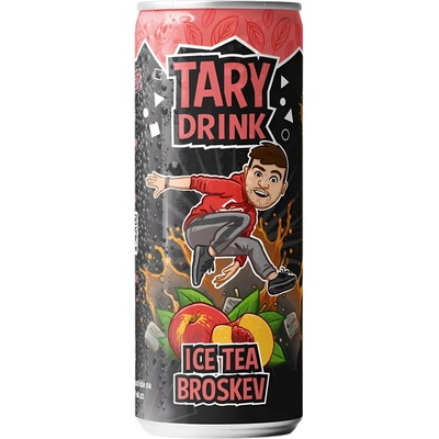 Tary drink s príchuťou ice tea broskyne 250 ml