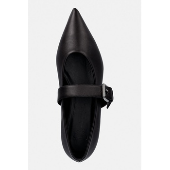 Weekend Max Mara Кожени балеринки Weekend Max Mara Wkagel (2615521054600.DBROWN)