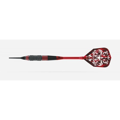 HARROWS SOFT PIRATE s plastovými hroty Barva: red 16g