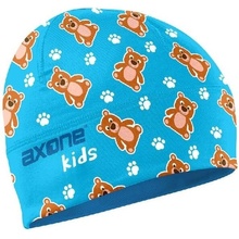 AXONE BEAR chlapčenská zimná čiapka modrá