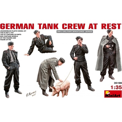 Miniart German Tank Crew at Rest 1:35