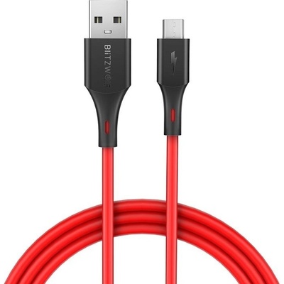 BlitzWolf Micro USB кабел BW-MC13, 2A, 1м