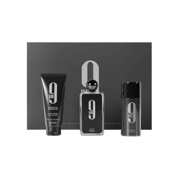 Afnan 9 PM EDP 100 мл + SG 150 мл + Deodorant 150 мл - Подаръчен Комплект за Мъже