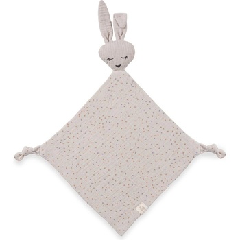 Hauck Бебешко одеяло за гушкане Hauck - Cuddle N Play, Rabbit Beige Dot (711255)