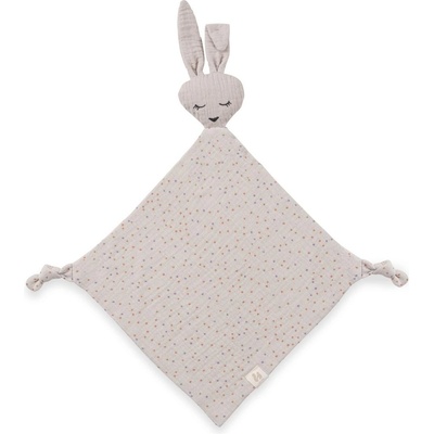 Hauck Бебешко одеяло за гушкане Hauck - Cuddle N Play, Rabbit Beige Dot (711255)