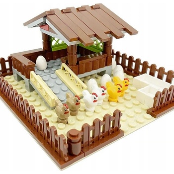 Sluban B0559 Town Vůz pro přepravu koní 170 ks