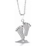 Silenti Jewelry Сребърно колие "Крачета