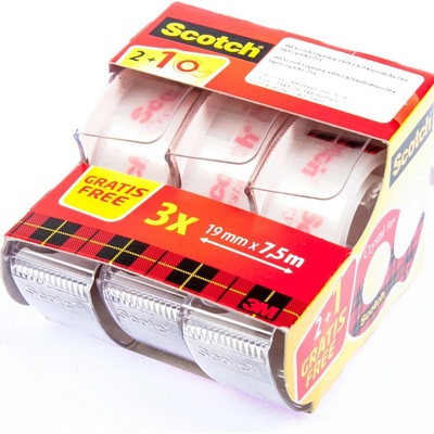 3M Scotch Crystal lepicí páska 19 mm x 7,5 m
