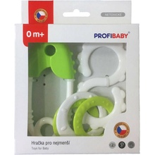 Profibaby Špendlík + osmička s kousátky růžová