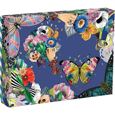 Galison Пъзел Galison от 850 части - Цветя и пеперуди