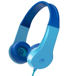 Motorola Детски слушалки с кабел Motorola - Moto JR200, Blue (505537470992)