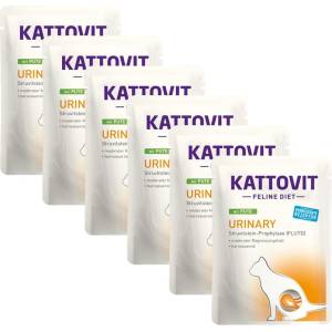 KATTOVIT Urinary паста за котки с пуйка 6 x 85 г