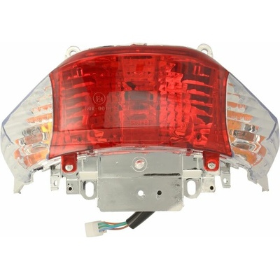 INPARTS koncové světlo CHIŃSKI SKUTER/MOPED/MOTOROWER/ATV 2T 1 PE40 (SKUTER 2-SUW, SILNIK POZIOMY/MINARELLI HORIZONTAL), 4T 139 QMB/A (SKUTER 4-SUW, GY6-50), FMB (4-BIEGOWY, SILNIK POZIOMY) MOTOROWER/