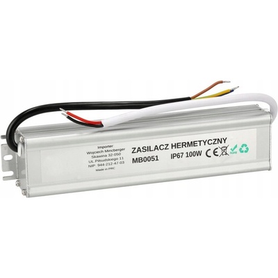 Napájecí zdroj LED-ONE 12V 100W 8,3A vodotěsný IP67