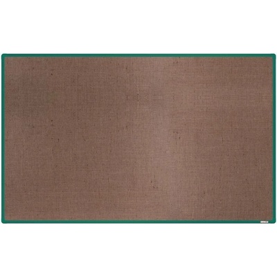 VMS Vision boardOK Jutová nástěnka se zeleným rámem Zelená 200 x 120 cm