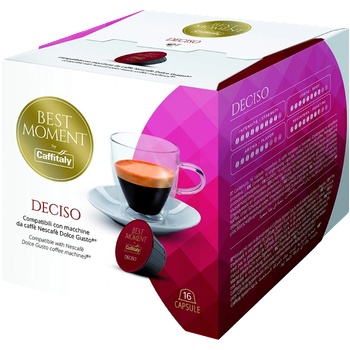 Caffitaly Кафе капсули Best Moment Deciso, Dolce Gusto, 16бр, капсули