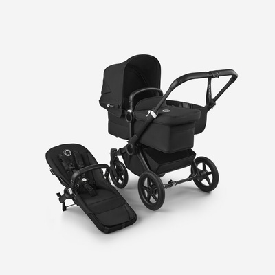 Bugaboo Donkey⁵ komplet Black/Midnight Black 2023