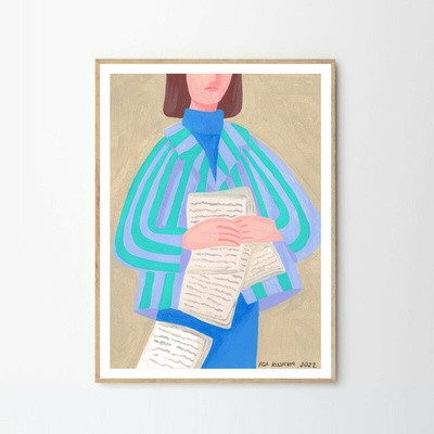 Moikka Plakát Love Letters by Iga Kosicka A4 (21x27cm)