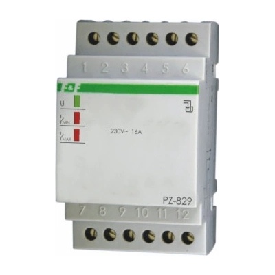 Relé F&F 230 V IP20 16A PZ-829