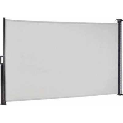 Sonstige Boční markýza Livingston 3x1,5m stříbrošedá s LED páskem